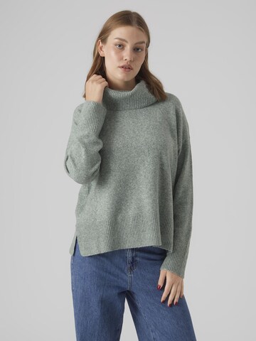 VERO MODA Trui 'DOFFY' in Groen: voorkant