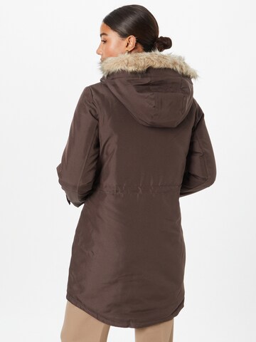 VERO MODA Parka 'TRACK' in Braun