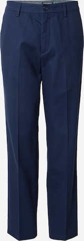 Pantaloni con piega frontale di Dockers in blu: frontale
