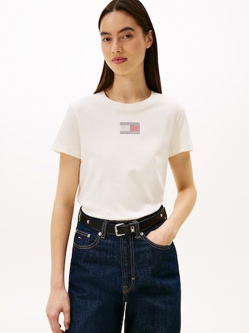 Tommy Jeans Tričko - Biela: predná strana