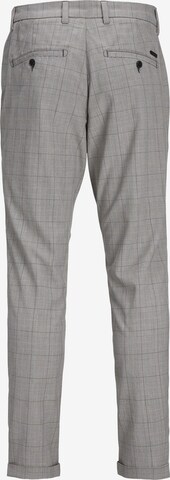 JACK & JONES - Slimfit Calças chino 'MARCO CONNOR' em castanho