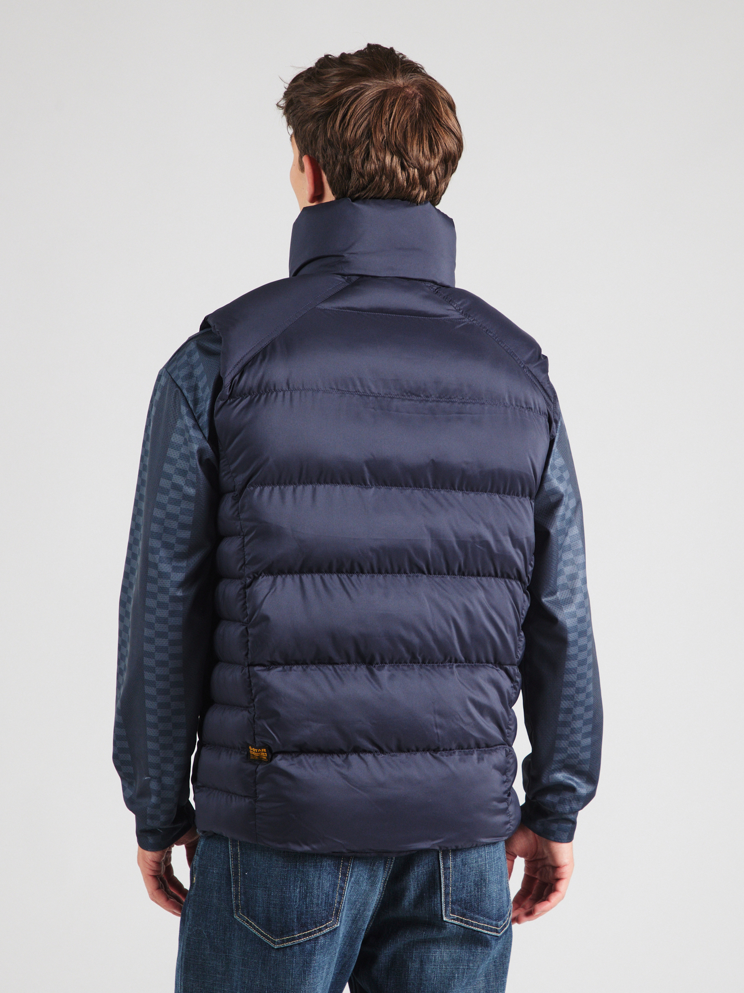 G-STAR - Colete em azul: atrás