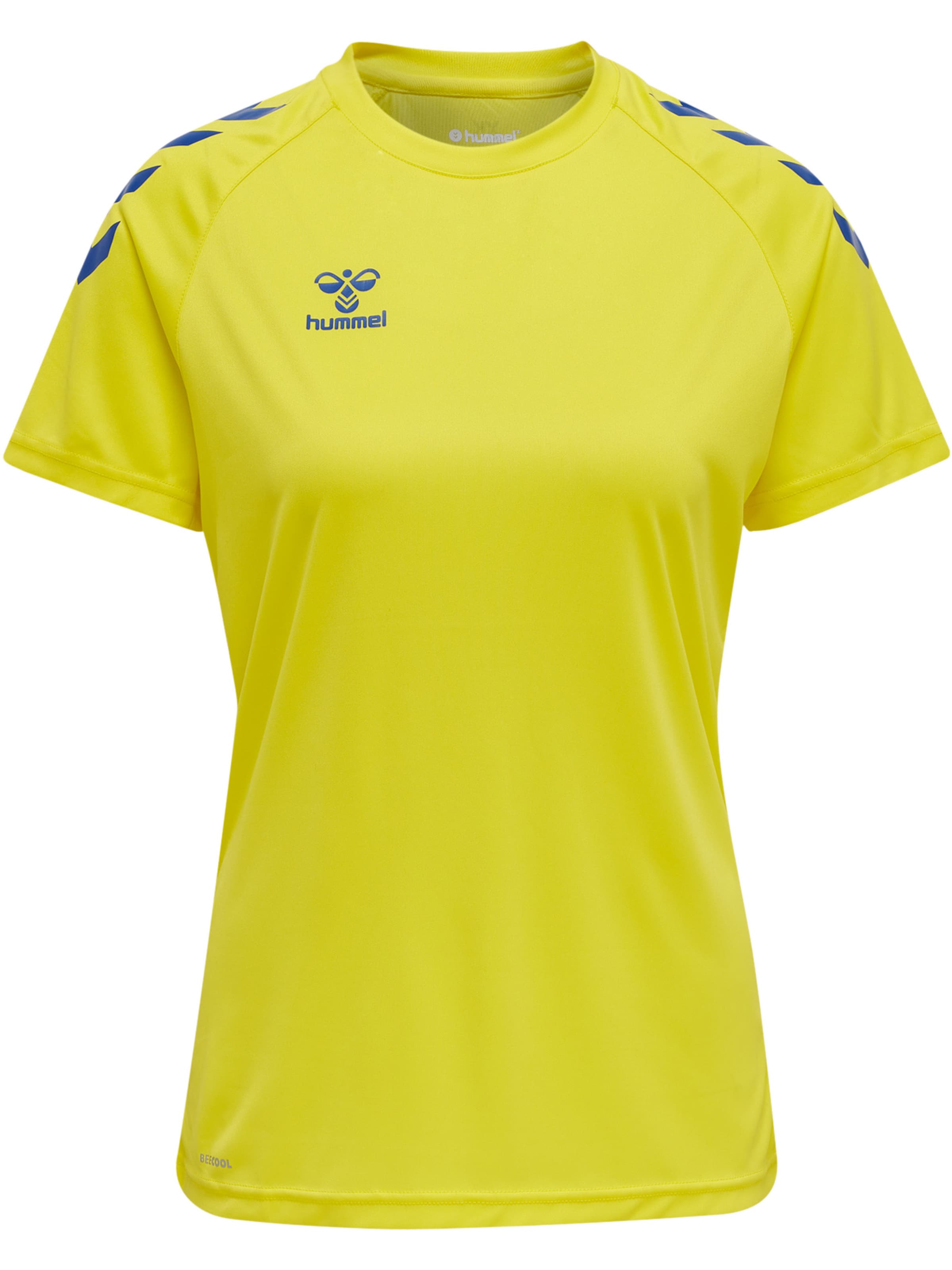 Hummel Performance shirt in Yellow: front