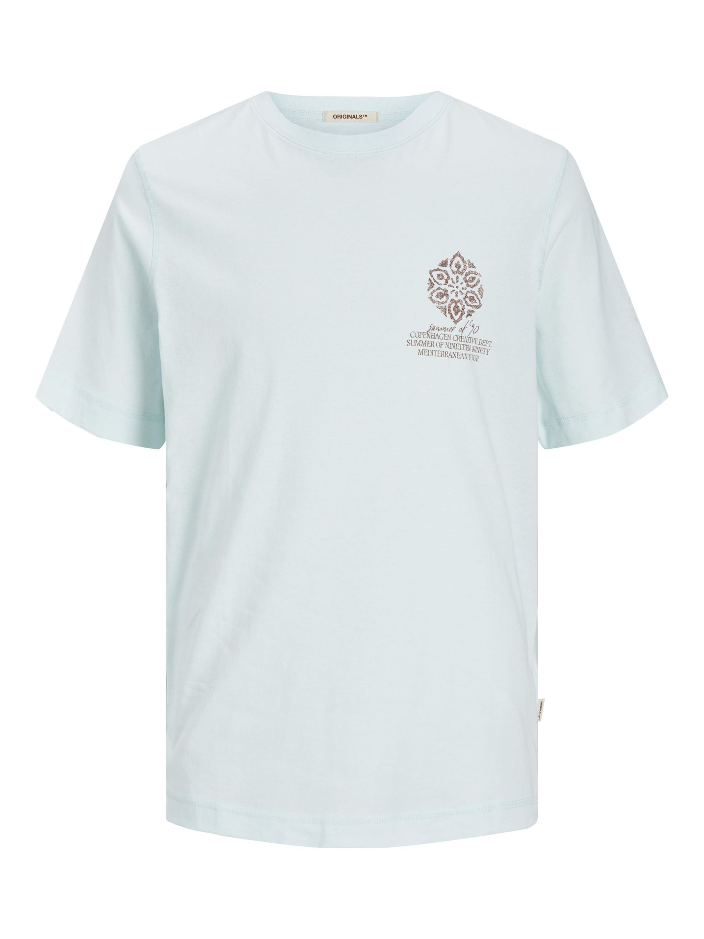 JACK & JONES Shirt 'JORNoto' in Blauw: voorkant