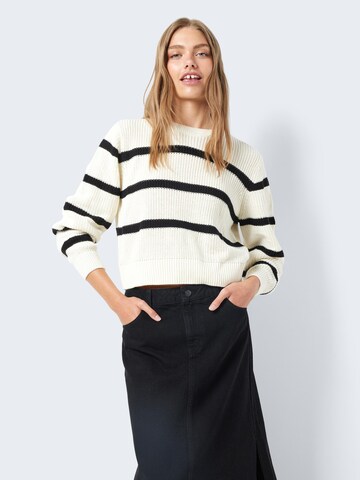 Noisy may Sweater 'Maysa' in White: front