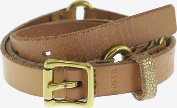 FOSSIL Belt in One size in Brown: front