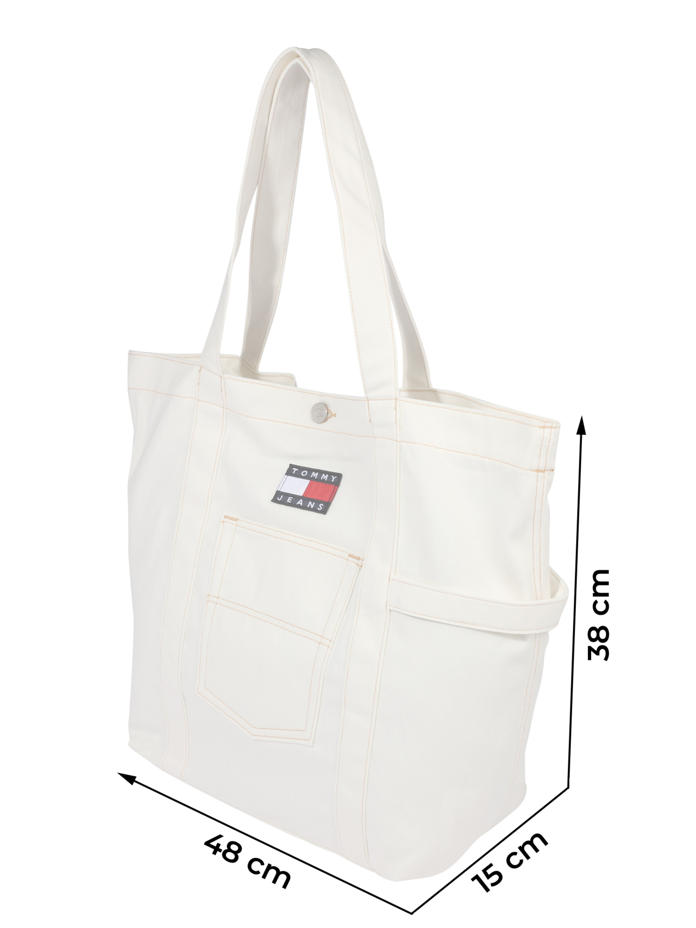 Tommy Jeans Nákupní taška – béžová