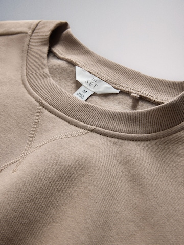 The Set - Sudadera en marrón