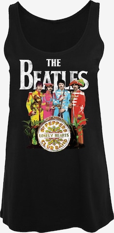 F4NT4STIC Top 'The Beatles Sgt Pepper' in Schwarz: predná strana