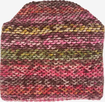 Kumixi Beanie 'Mütze & Schal Set' in Pink: front