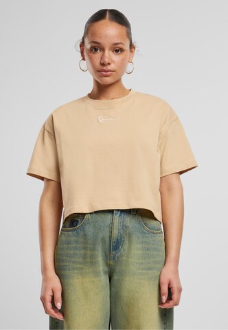T-shirt 'Essential' Karl Kani en beige : devant