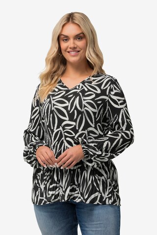 Ulla Popken Tunic in Black: front