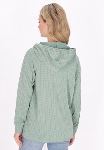žalia usha BLUE LABEL Megztinis be užsegimo 'Comfy'