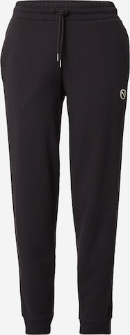 PUMA Спортивные штаны 'Ess' в Черный: спереди