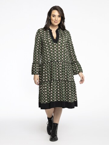 Robe-chemise YOEK en vert