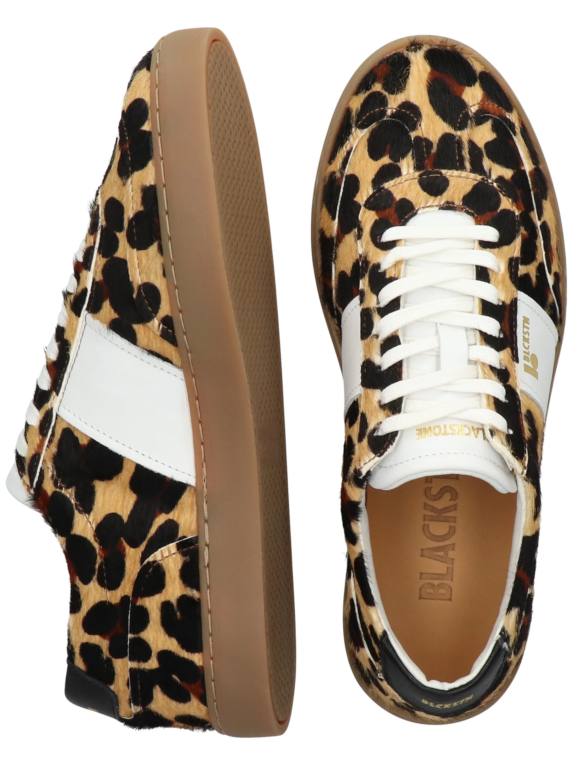 BLACKSTONE Platform trainers 'SLATE HARPER II' in Brown
