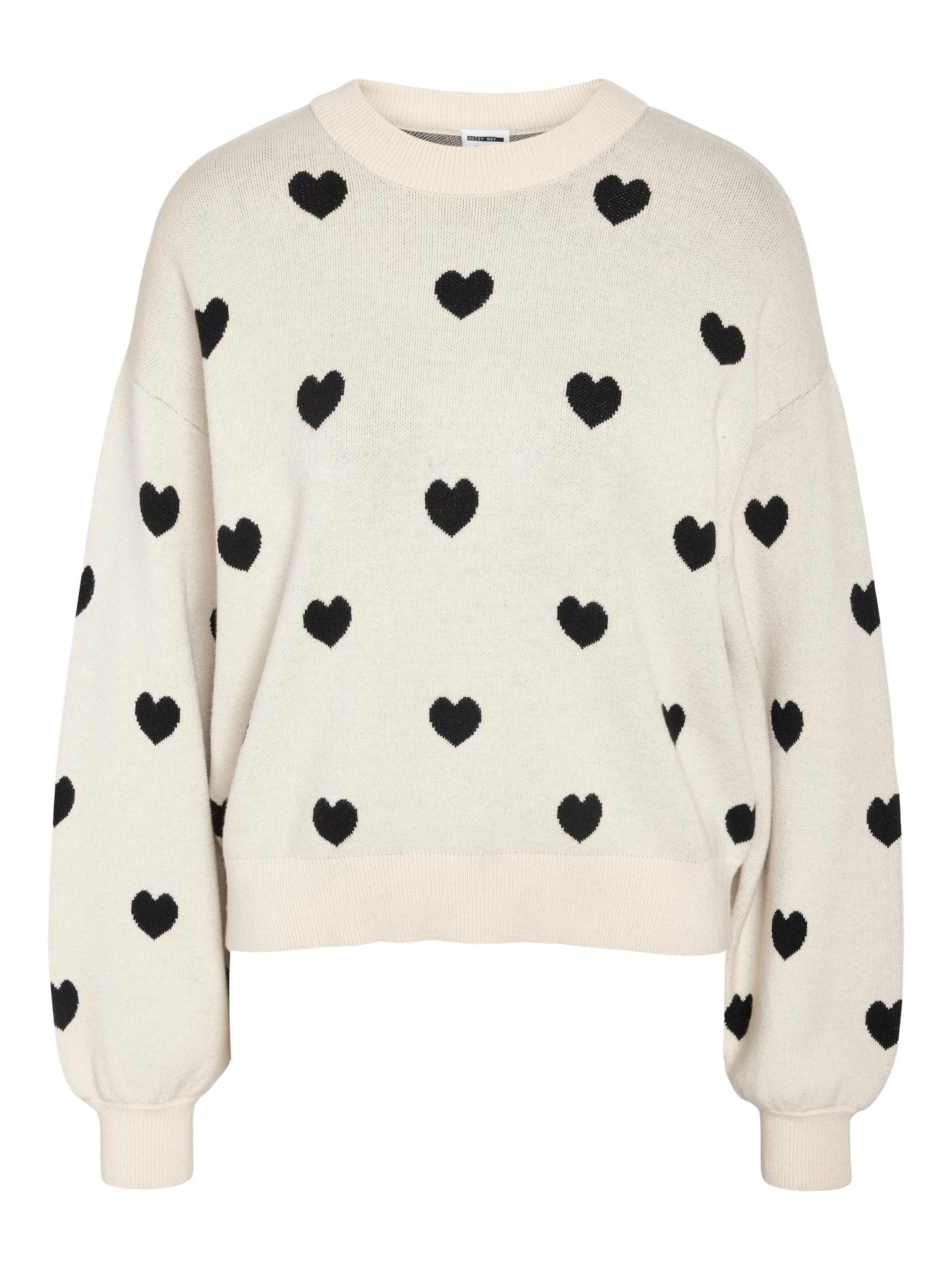 Pull-over 'CHARLOTT' Noisy may en beige : devant