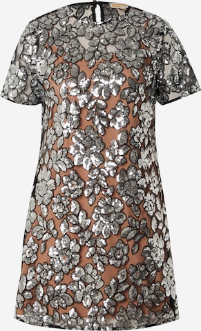 sidabrinė MICHAEL Michael Kors Kokteilinė suknelė: priekis