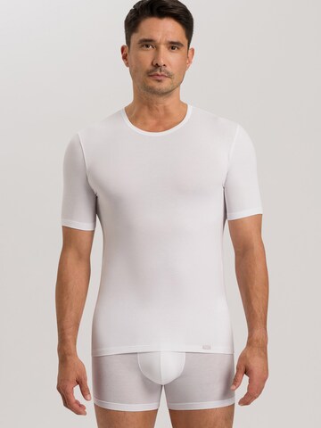 Hanro Onderhemd ' Natural Function ' in Wit: voorkant