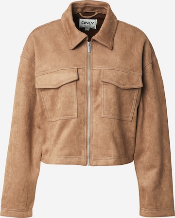 ONLY Between-season jacket 'ONLStina' in Brown: front