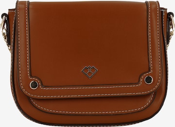 faina Olkalaukku värissä ruskea: etupuoli