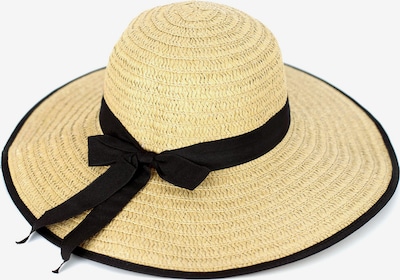 Pălărie HotSquash pe bej deschis / negru, Vizualizare produs
