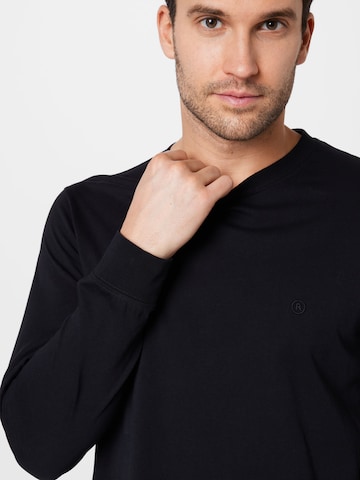 Rotholz Sweatshirt 'Rights' in Black