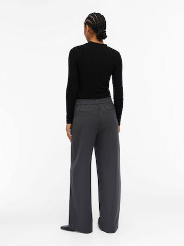 OBJECT Wide leg Broek 'Lisa' in Grijs