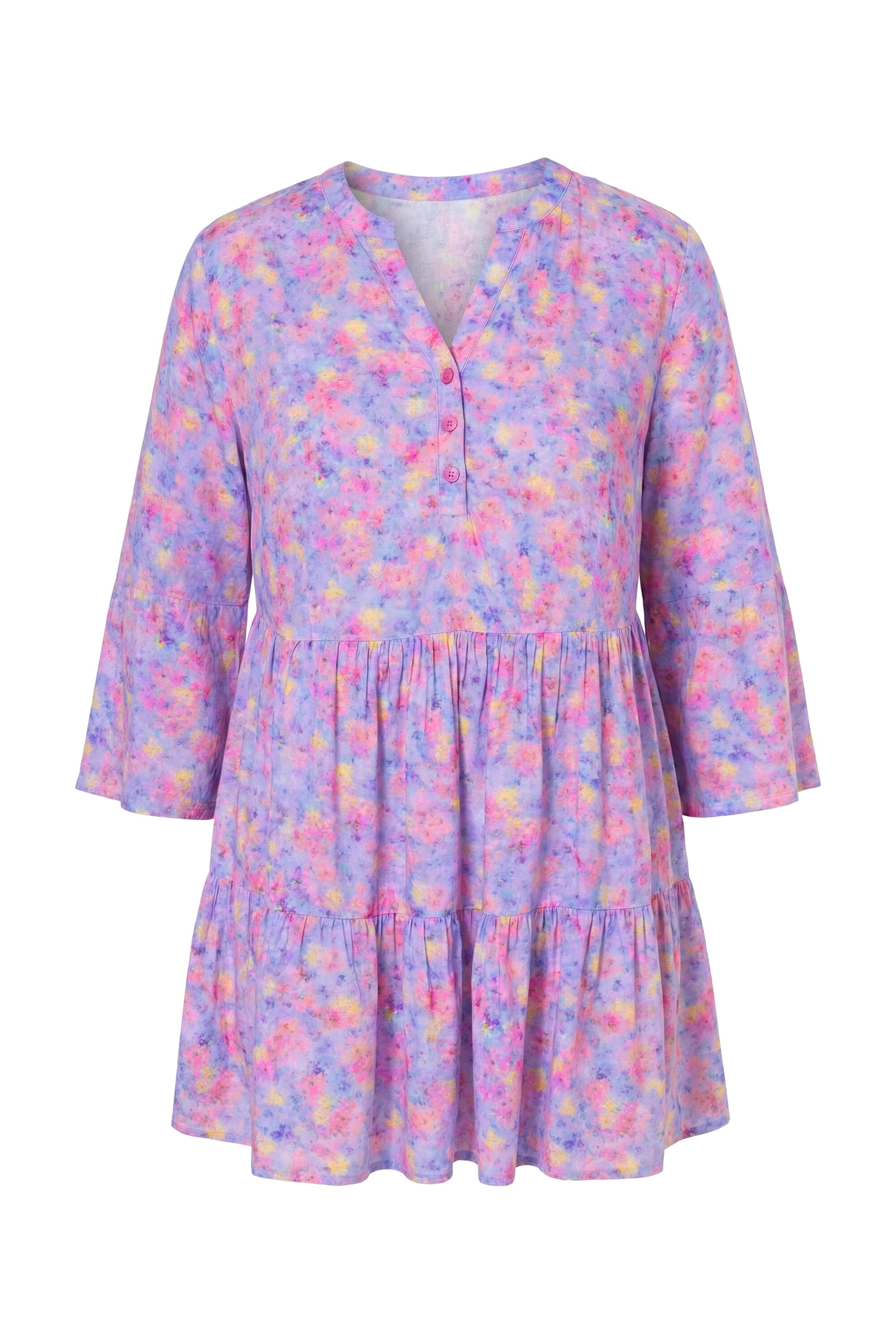 Angel of Style Bluse in Lila: Vorderseite