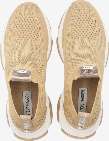 Baskets basses STEVE MADDEN en or