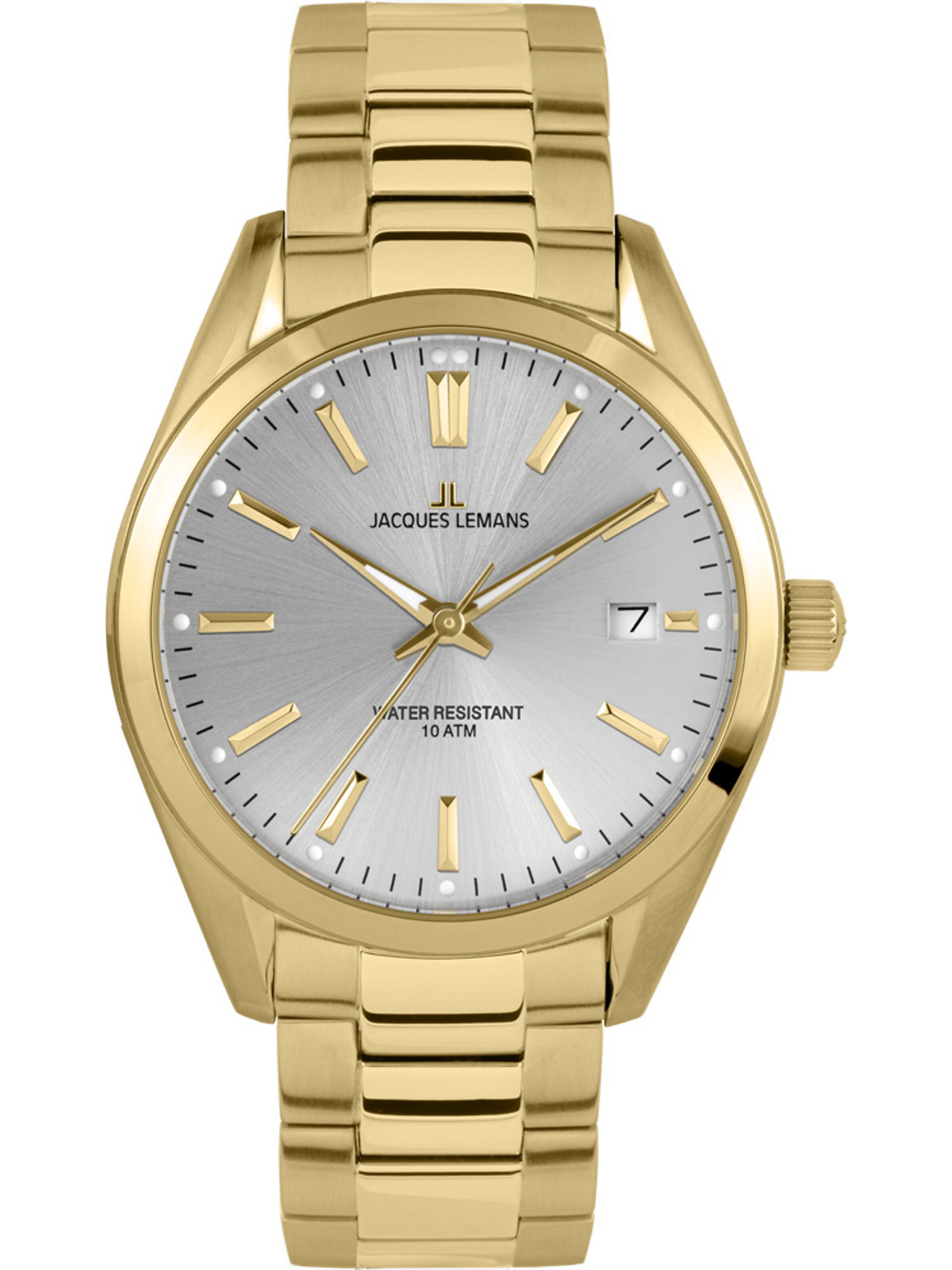 Jacques Lemans Analog Watch in Gold: front