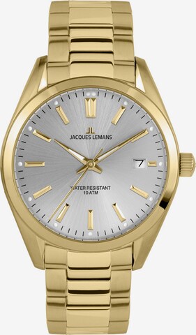 Jacques Lemans Uhr in Gold: predná strana