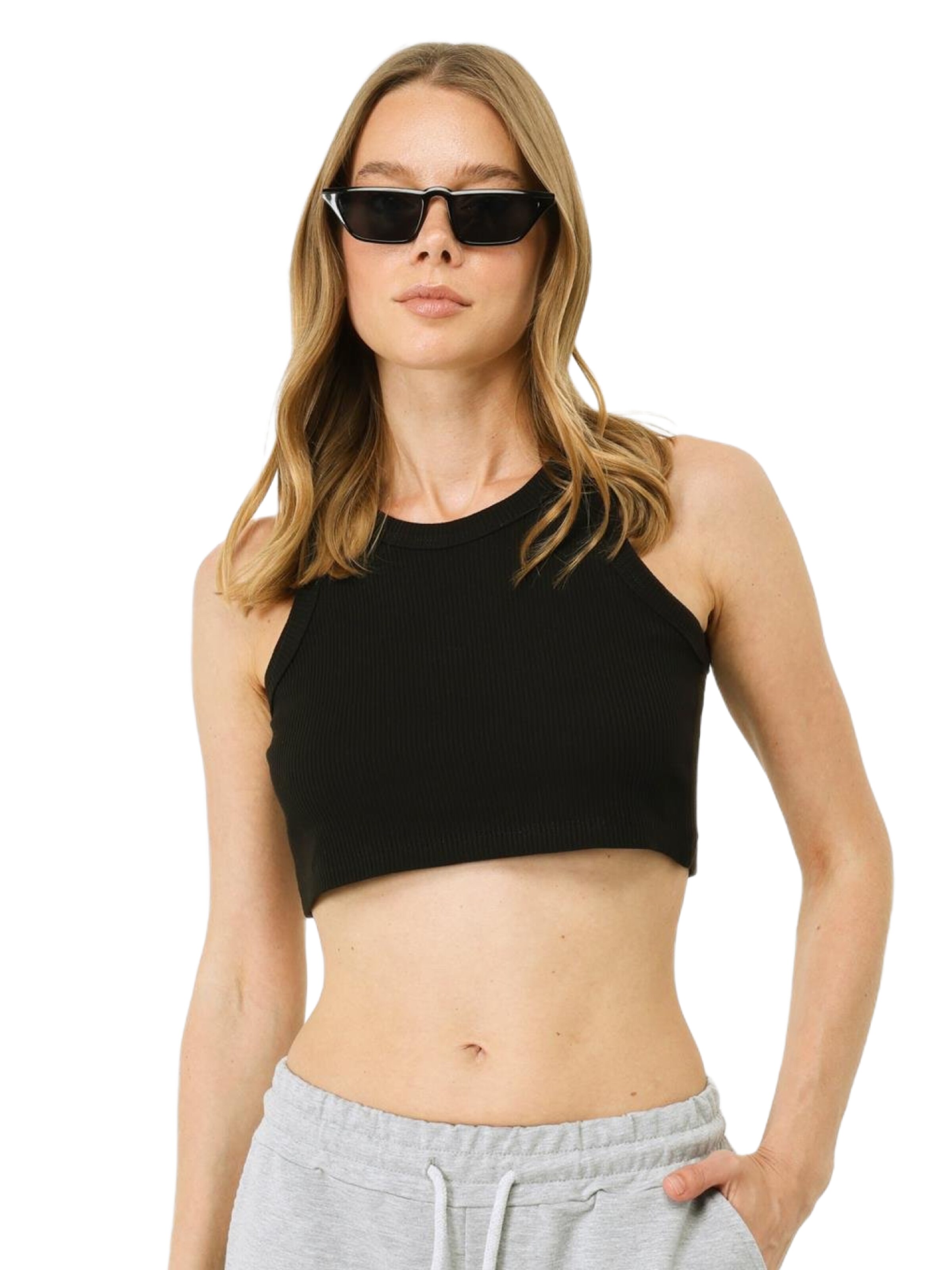 Haut C&City en noir : devant