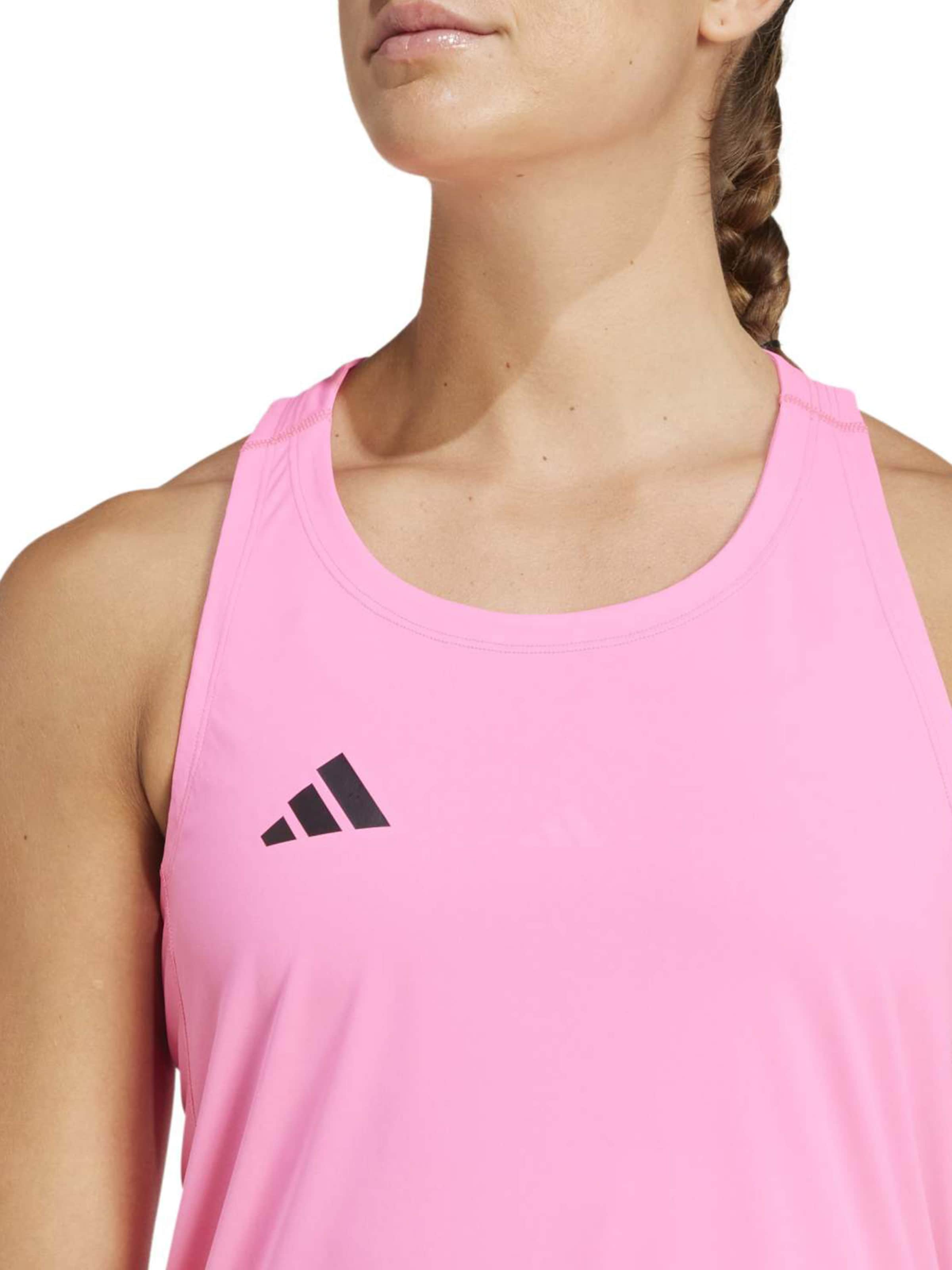 ADIDAS PERFORMANCE Спортивный топ 'Adizero Essentials' в Ярко-розовый