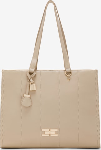 Enrico Coveri - Bolso de mano 'Rival 1' en beige: frente