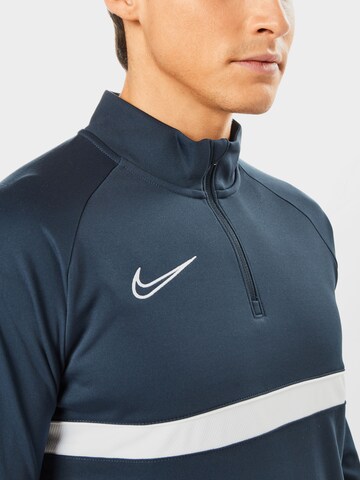 NIKE Sportsweatshirt 'Academy' in Blau