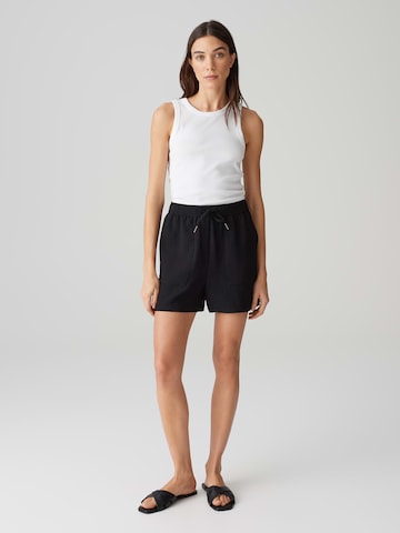 regular Pantaloni 'Melane' di OPUS in nero