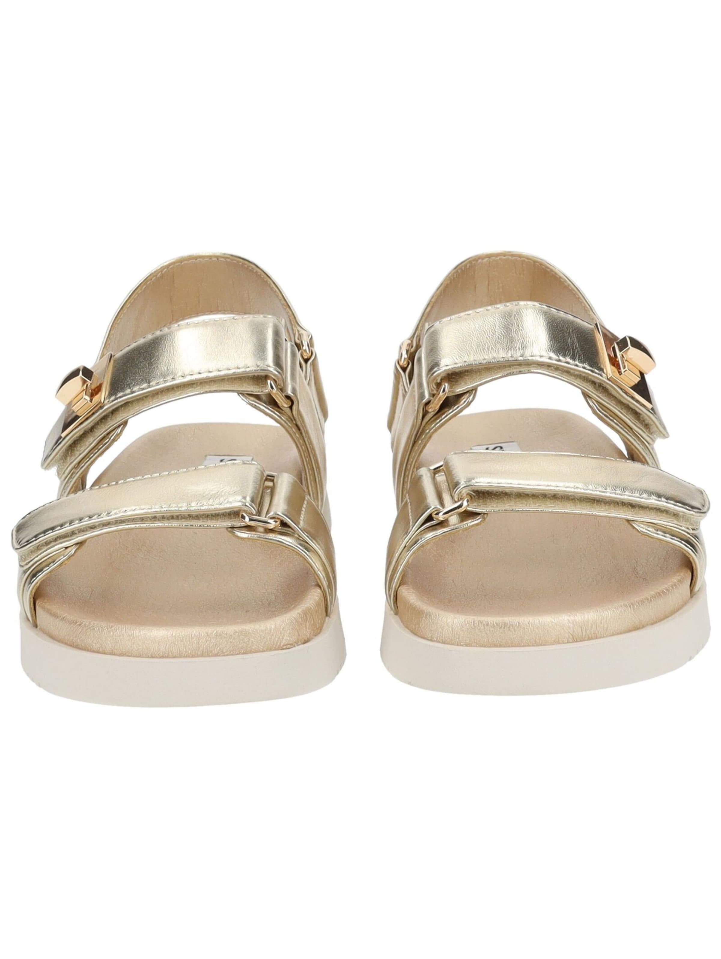 STEVE MADDEN Sandale 'Mona' in Gold