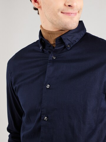 Jack & Jones Premium Regular fit Button Up Shirt 'JPRBLALEWIS' in Blue