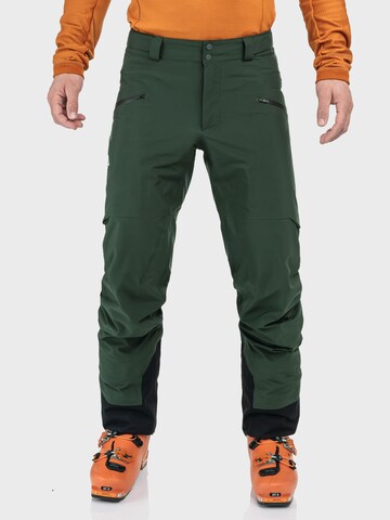 Schöffel Regular Outdoorbroek ' 3L Pants Pizac M ' in Groen: voorkant