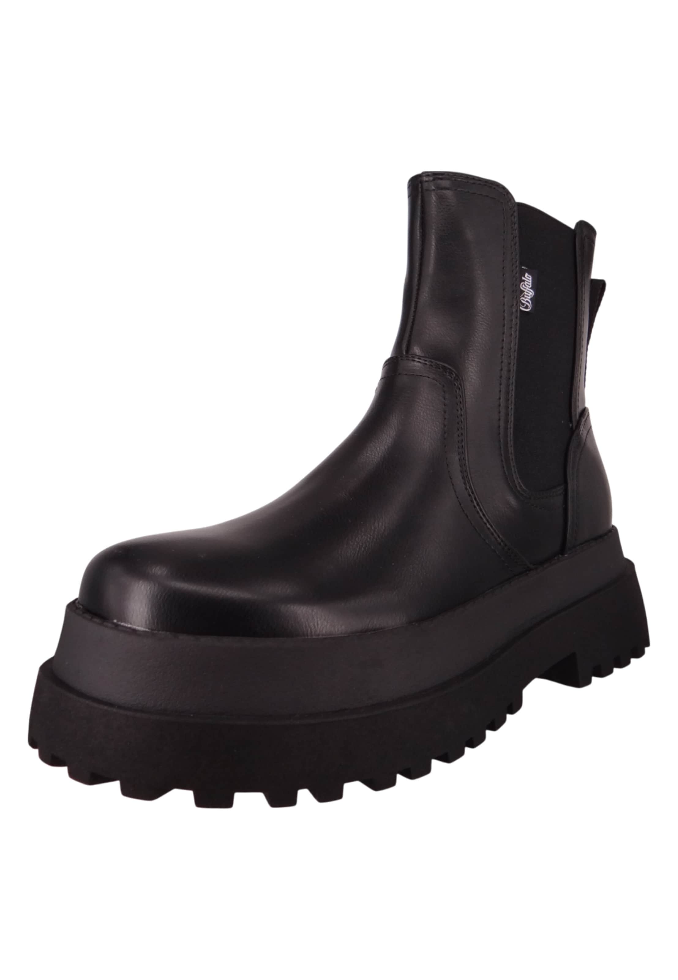 Chelsea Boots 'Pluto' BUFFALO en noir