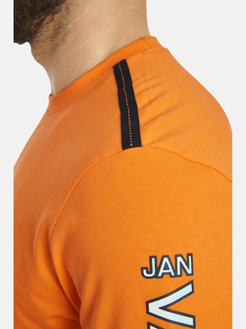 T-Shirt ' Bertuli ' Jan Vanderstorm en orange
