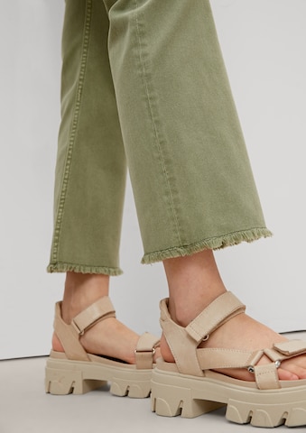 Regular Jean comma casual identity en vert