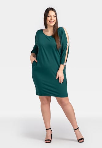 Robe de cocktail Karko en vert