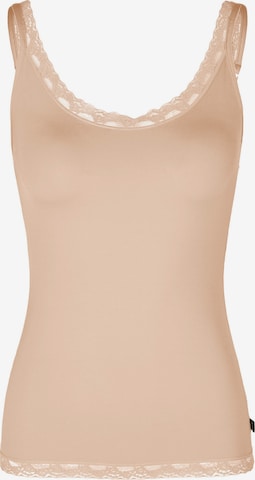 like it! Undershirt 'Olivia' in Beige: front