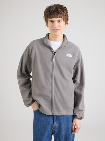 Veste en polaire fonctionnelle 'OXARA' THE NORTH FACE en gris : devant