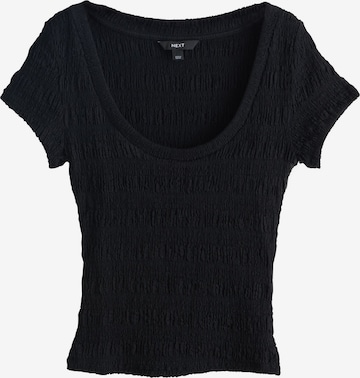 T-shirt Next en noir : devant