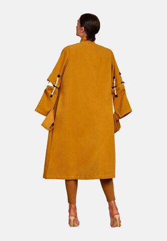 KADIJE BARRY Between-Seasons Coat in Yellow