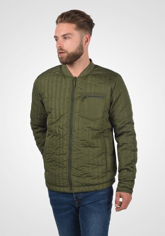 BLEND Tussenjas 'Stan' in Groen: voorkant