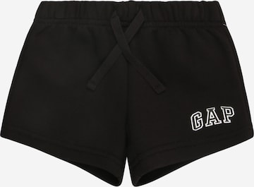 Regular Pantalon GAP en noir : devant